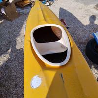 canoa monoposto vtr giallo