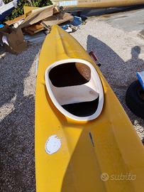 canoa monoposto vtr giallo