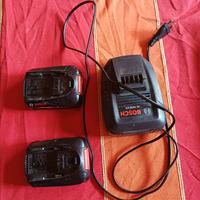 batterie bosch con caricatore