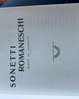Belli - Sonetti romaneschi - ristampa ed. 1930
