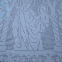 immagine madonna all' uncinetto 