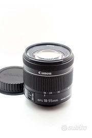 Obiettivo EFS Canon 18 - 55 mm.