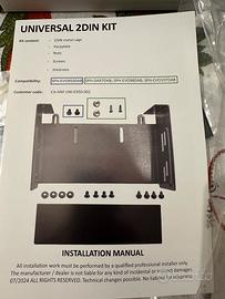 Kit montaggio 2 din pioneer