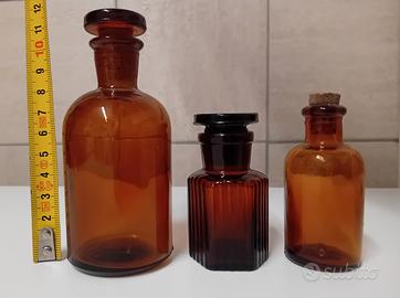 VECCHIE BOTTIGLIE FARMACI FARMACIA VINTAGE 