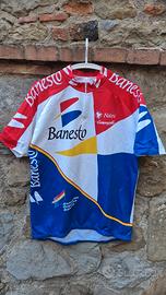 Maglia Ciclismo Vintage Banesto 90s Originale Nali