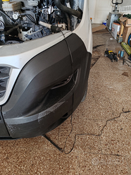 Cofano, griglia, specchio dx, cantonale sx