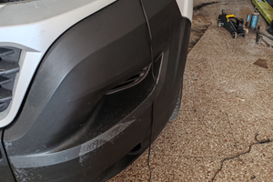 Cofano, griglia, specchio dx, cantonale sx