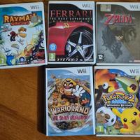Giochi WII tra cui Pokepark2 Warioland Zelda