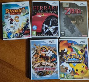 Giochi WII tra cui Pokepark2 Warioland Zelda