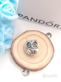charm originale Pandora Gufo argento 925 