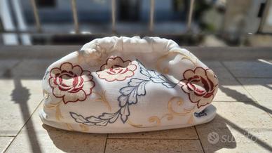 borsa clutch fatta a mano 