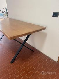 Tavolo da pranzo legno massello