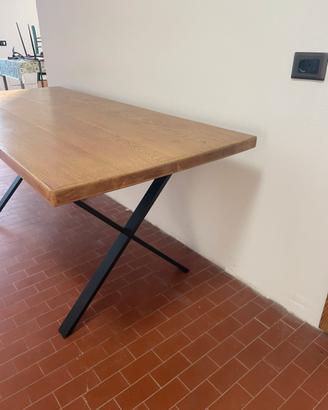 Tavolo da pranzo legno massello