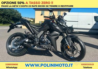 Zontes ZT 125 U - A tasso Zero- Spediamo in tutta 