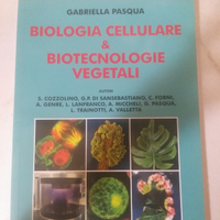 Libro universitario biotecnologie vegetali