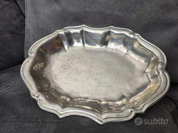 Legumiera Centrotavola "Queen Anne" in Peltro