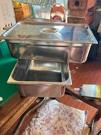 Contenitori gastronorm in acciaio