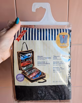 Organizer da viaggio porta scarpe nuovo sigillato 