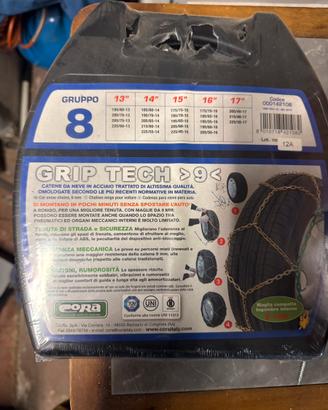 Catene auto grip tech >9< gruppo 8