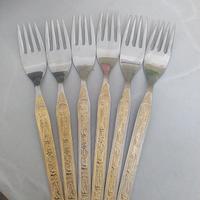 Forchette Rostfrei vintage per dolce