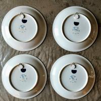 Nr.4 piatti in ceramica Umberto Bacchelli