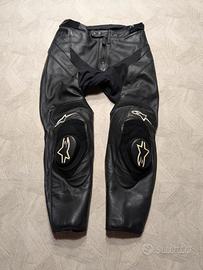 Alpinestars pantaloni in pelle missile tg48