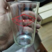 Set 6 Bicchieri pubblicitari acqua Monticchio.