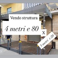 Struttura in ferro zingato