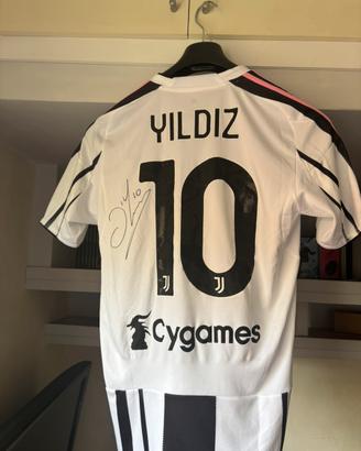 Maglietta Juventus Yildiz autografata