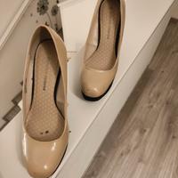 Scarpe décolleté beige zeppa 39 - Dorothy Perkins