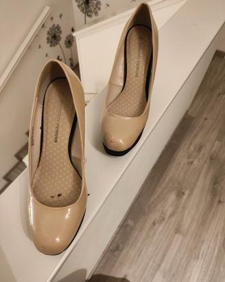 Scarpe décolleté beige zeppa 39 - Dorothy Perkins