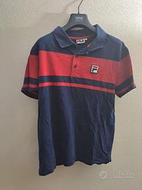 Polo FILA Vintage Navy/Red – Sportiva e Iconica, T