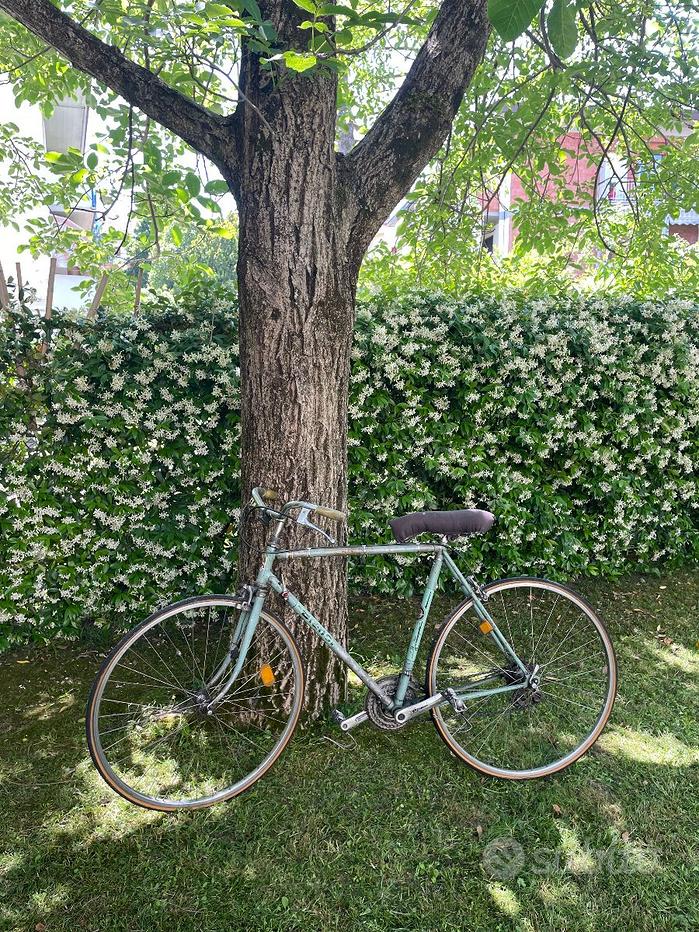 Vélo Vintage Bianchi EDOARDO BIANCHI Sport Blanc - Vélo Course Ancien