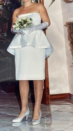Abito sposa alta sartoria Myriam Pieralisi