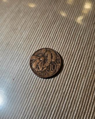 VITTORIO EMANUELE III 10 CENTESIMI 1921 
