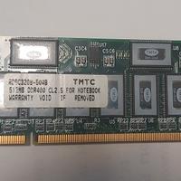 MEMORIA NOTEBOOK RAM DDR 400 512MB CL2.5