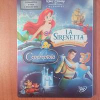 Disney Steel box La Sirenetta e Cenerentola 4 dvd