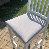 4 Sgabelli da bar EKEDALEN IKEA alt seduta 75 cm