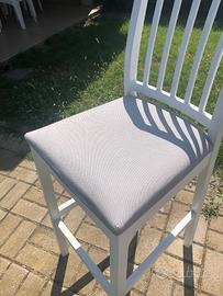 4 Sgabelli da bar EKEDALEN IKEA alt seduta 75 cm