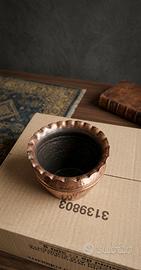 piccolo porta vaso in rame 