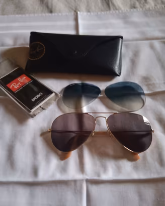 occhiali da sole Ray-Ban aviator large metal 