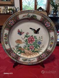 Piatto porcellana cinese vintage del 900