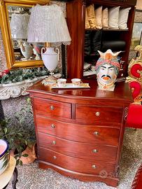 Cassettone 5 cassetti a massello