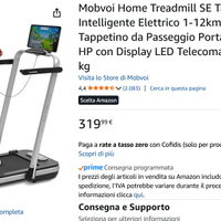 Mobvoi Home Treadmill SE Tapis Roulant Elettrico