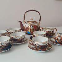 Servizio da tè porcellana cinese fatto a mano