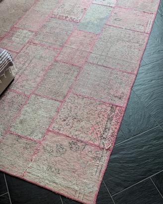 tappeto design rosa 2x2,8 m