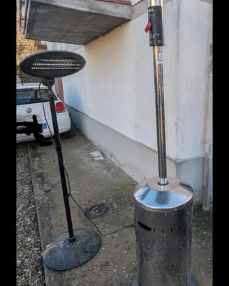 Fungo e lampada riscaldante 