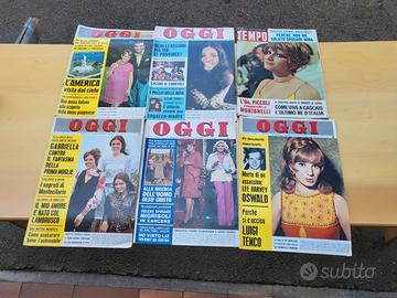 RIVISTE DI "OGGI" ANNI "70" ORIETTA/GIGLIOLA/ NADA