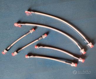 Tubi freno in treccia FIAT 500 ABARTH
