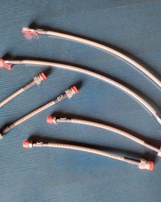 Tubi freno in treccia FIAT 500 ABARTH